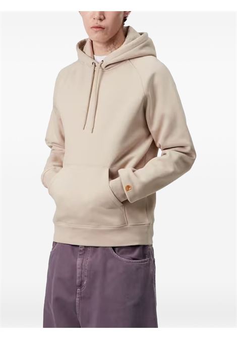 chase hooded sweatshirt man beige CARHARTT WIP | I03366138A.XX